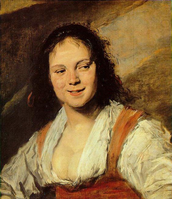 Frans Hals The Gypsy Girl china oil painting image